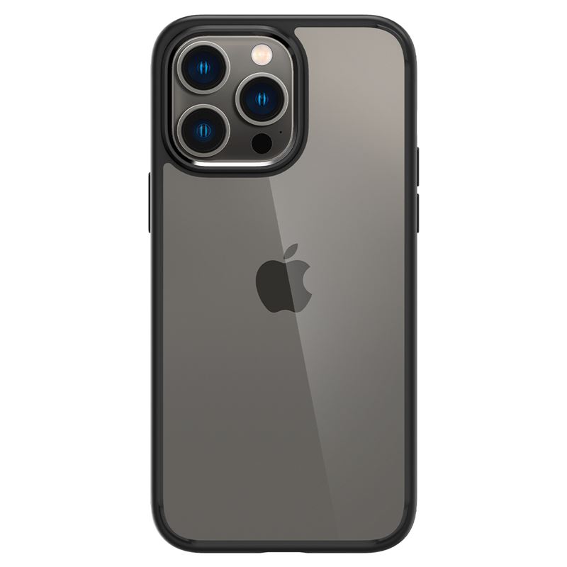 Husa de protectie hibrida Spigen Ultra Hybrid pentru iPhone 14 Pro Max, negru mat (iPhone 14 Pro Max, ACS04817) by www.silkase.ro